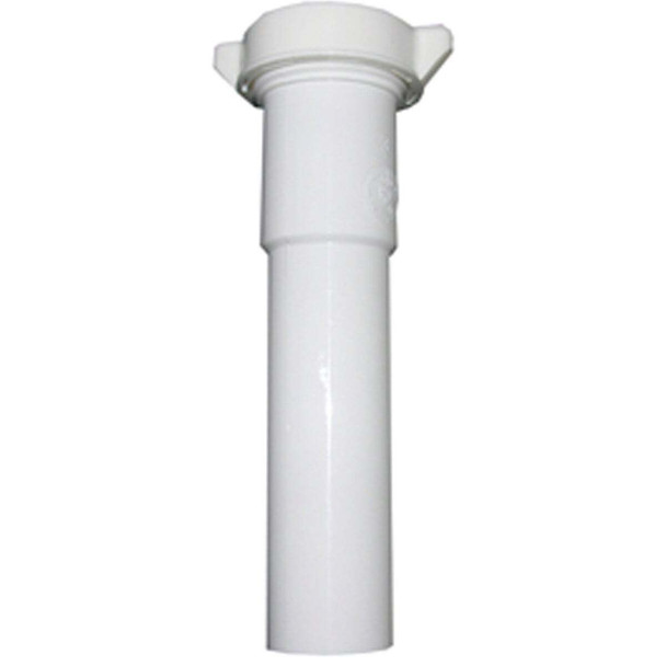 Lasco 1-1/4 In. OD x 12 In. L White Plastic Extension Tube 03-4345