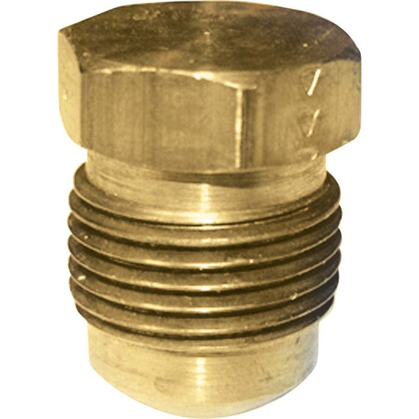 Lasco 3/8 In. Brass Flare Plug 17-3931