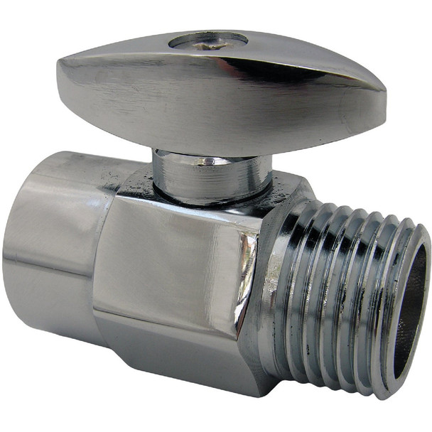 Lasco Chrome 1/2 In. Outlet Adjustable Shower Flow Control 08-2471