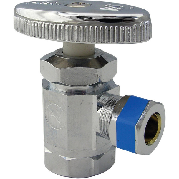 Lasco 1/2x3/8 Comp Angle Stop 06-7203