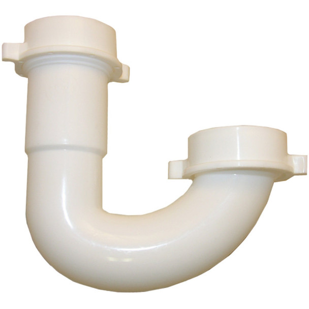 Lasco 1-1/2 In. White Plastic J-Bend 03-4221