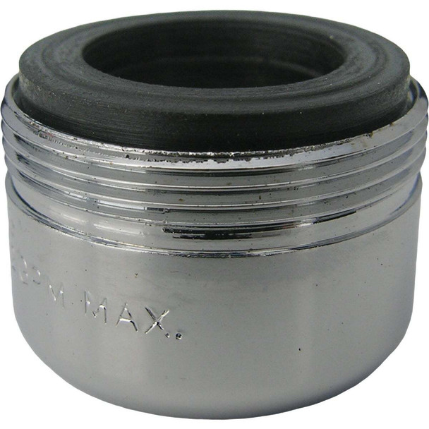 Lasco 2.2 GPM Dual Thread Aerator, Chrome-Plated 09-1013