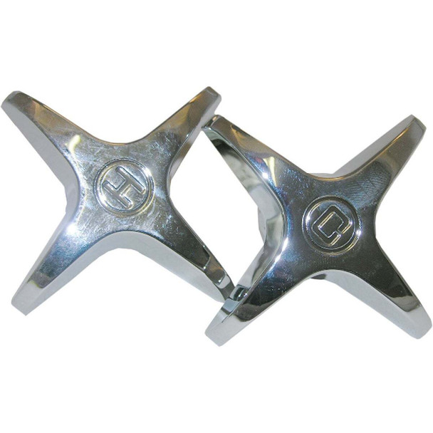 Lasco Universal Chrome Vice Grip Cross Faucet Handle 01-5001