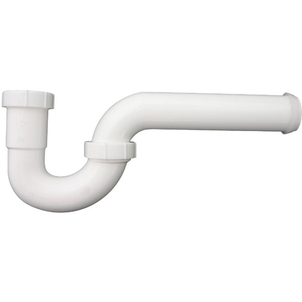 Lasco 1-1/2 In. White Plastic P-Trap 03-4213