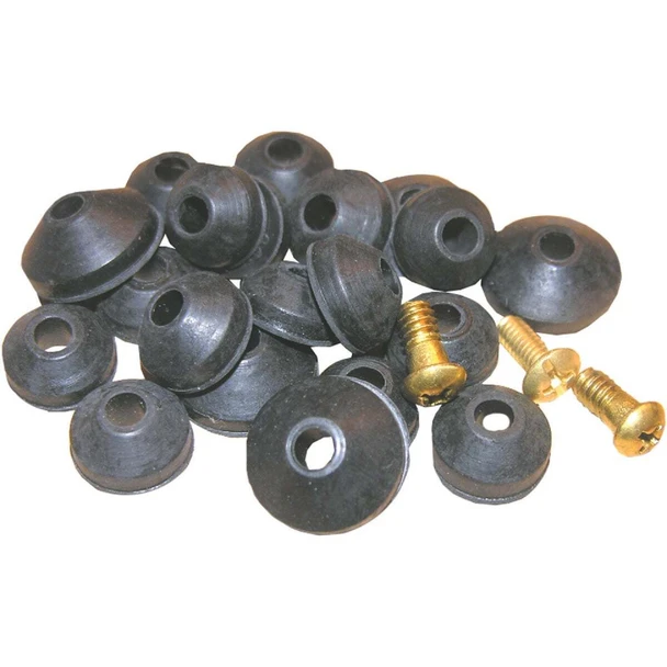 Lasco Various Black & Brass Beveled Faucet Washer 02-1265
