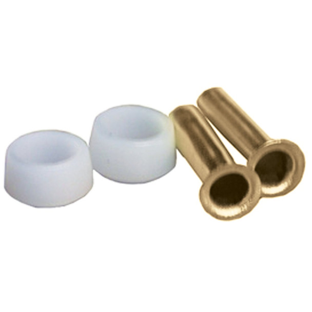 Lasco 5/8 In. OD Hard Plastic & Brass Compression Insert 17-0955