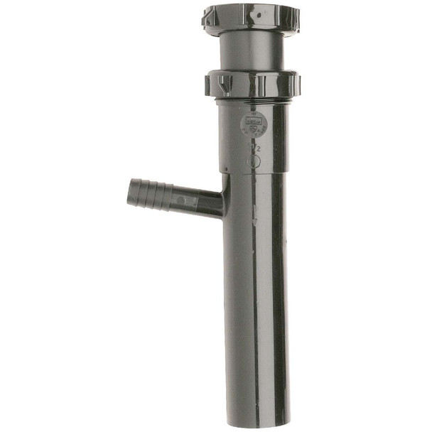 Do it Best 1-1/2 In. x 8 In. Black Dishwasher Tailpiece DIB66-14B