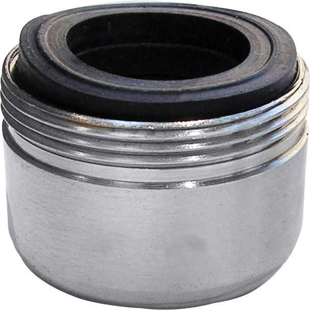 Lasco 1.2 GPM 55/64 In. Male Dual Thread Aerator, Brushed Nickel 09-8979