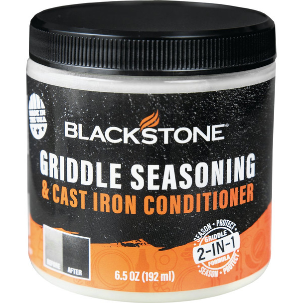 Blackstone 6.5 Oz. Griddle Seasoning & Cast Iron Conditioner Cream 4114 Blackstone 6.5 Oz. Griddle Seasoning & Cast Iron Conditioner Cream 4114
