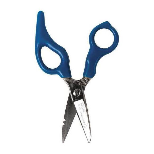 Jonard Tools 6-1/4" Electricians Scissors, Serrated Cut, Right Hand ES-1964ERG