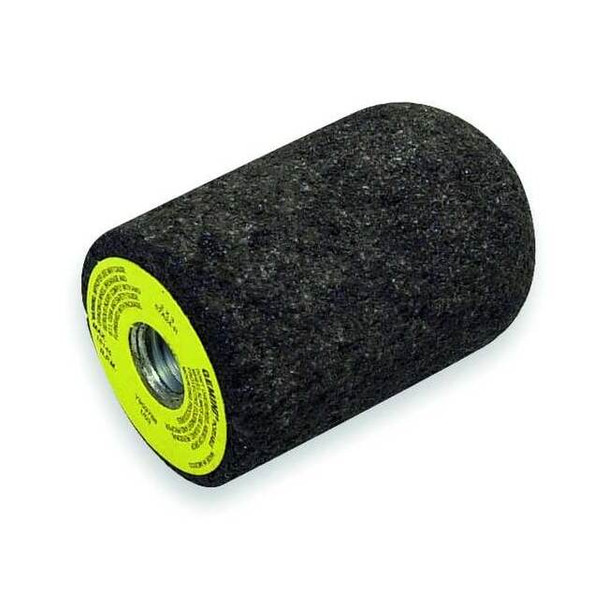 Norton Abrasives Gemini Grinding Plug,Rnd Tip,2 Dia,3 L,24GR,AO 61463622220