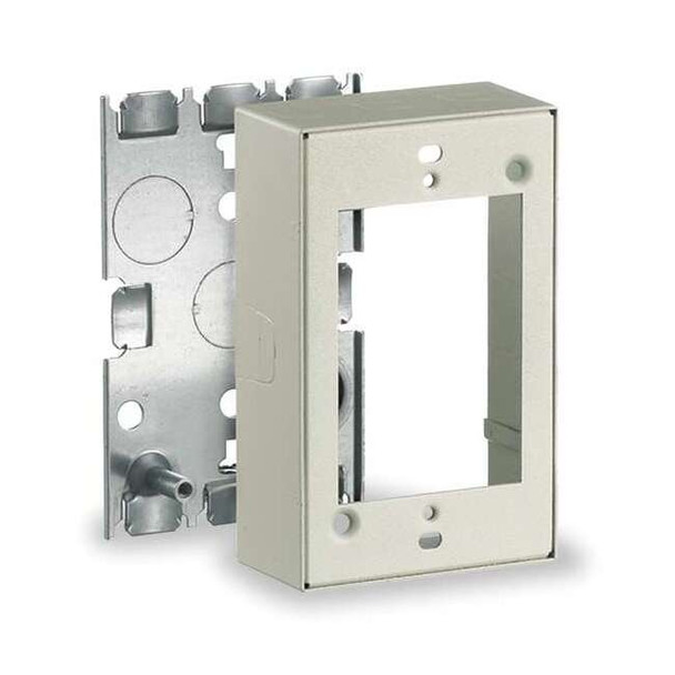 Hubbell Wiring Device-Kellems Switch and Receptacle Box,Ivory HBL5748IVA