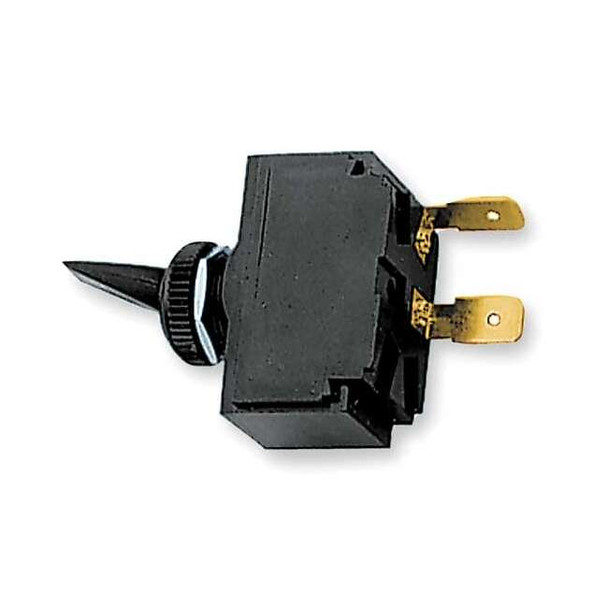 Marine Toggle Switch, SPST, 2 Connections, On/Off/On, 15A at 12VDC
