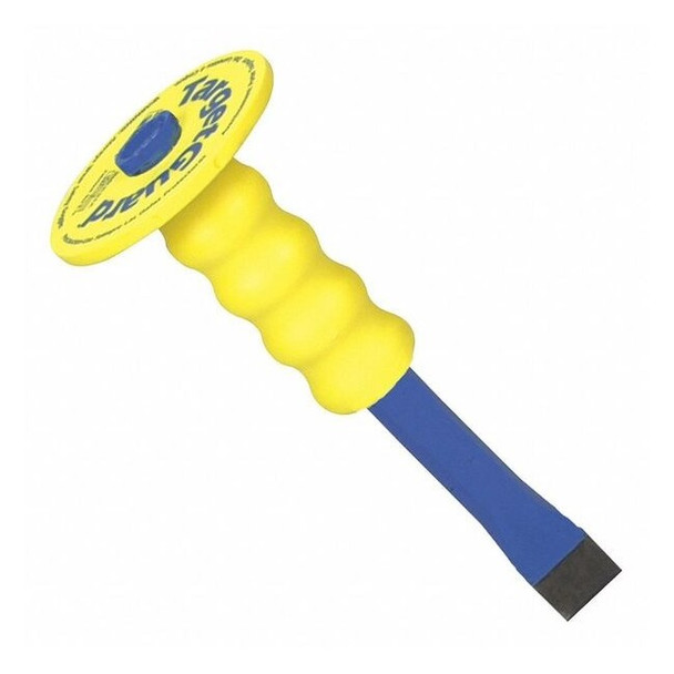 Dasco Pro Guarded Flat Utility Chisel, 1-1/4" Tip x 12" L G337