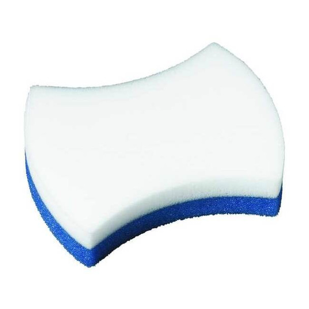 3m Scouring Pad,4 1/2 in L,Blue/White,PK4 4004CC