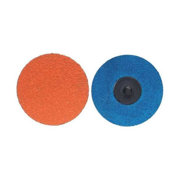 Norton Abrasives Quick Change Disc, 3in.Dia., Coarse, Fiber 66261058708