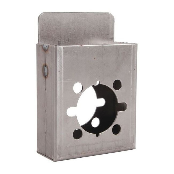 Keedex Weldable Gate Box,Silver,2-3/8" W K-BXRHO