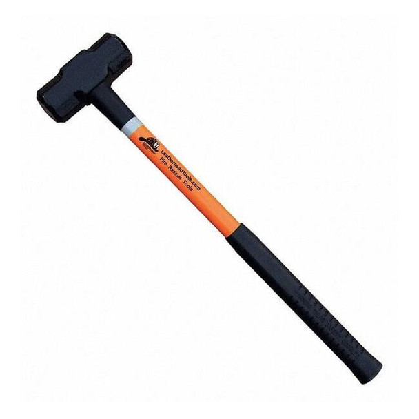 Sledge Hammer, 36" Orange Fiberglass Handle, 8 lb. Head