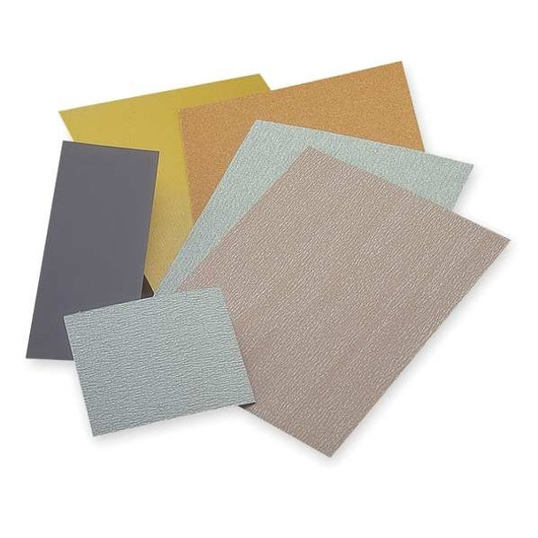 Norton Abrasives Sanding Sheet,9x3-5/8 In,100 G,AlO,PK6 07660748310