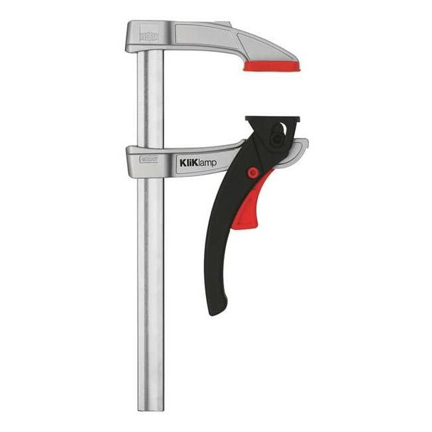 Bessey 12 in Bar Clamp, Glass Filled Nylon Handle and 3 in Throat Depth KLI3.012