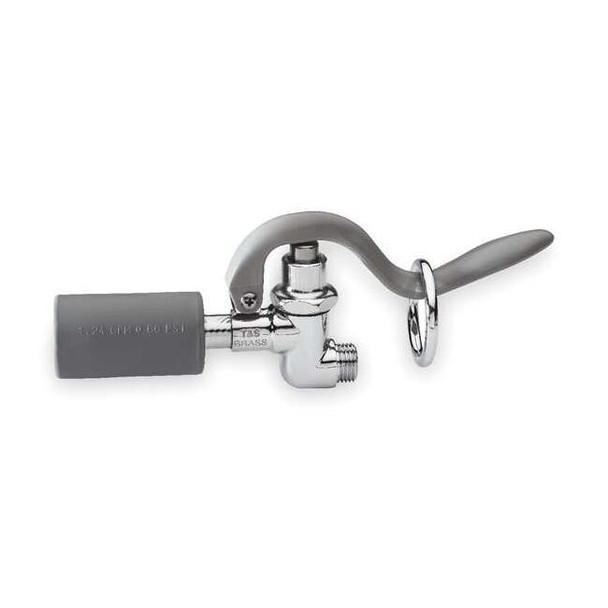 T&s Brass Low-Flow Spray Valve, Chrome, 3/4-14 B-0107-C