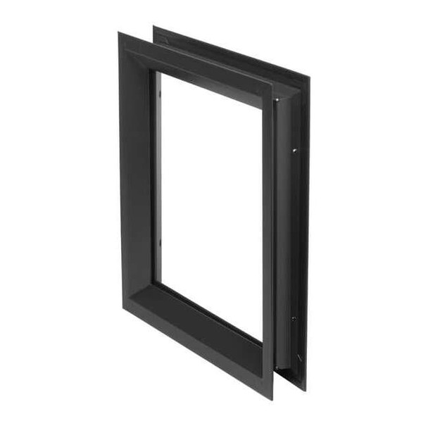 National Guard Window Frame Kit,H. 7 In,W. 22 In L-FRA100DKB-7x22