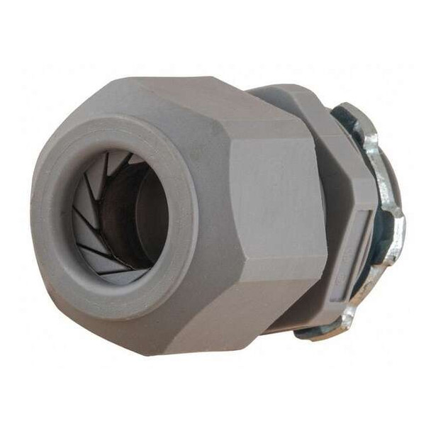 Hubbell Wiring Device-Kellems Liquid Tight Cord Connector,1-11/16" L SEC505GALN