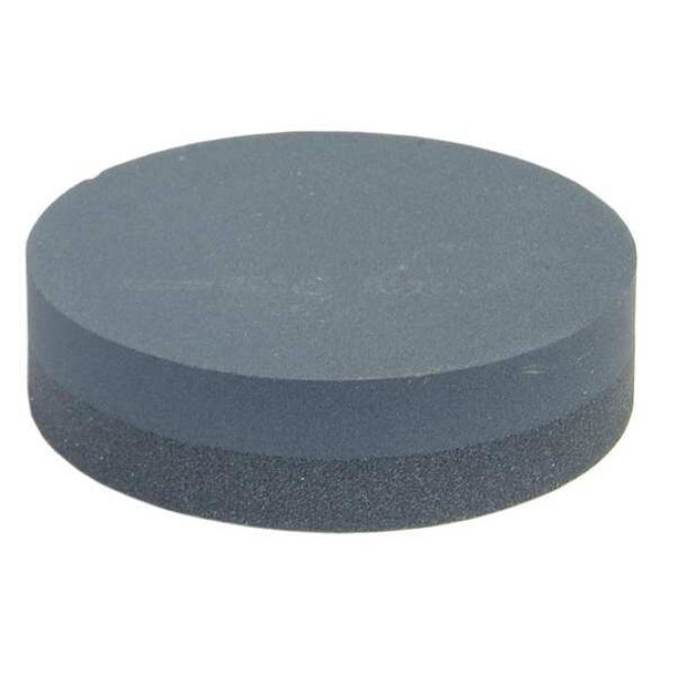 Combination Grit Benchstone, 4 in W, 1 in L, Silicon Carbide, Gray