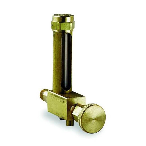 Ldi Industries Vented Oil Gauges,5.92 in H,Brass,NPTF G901-4