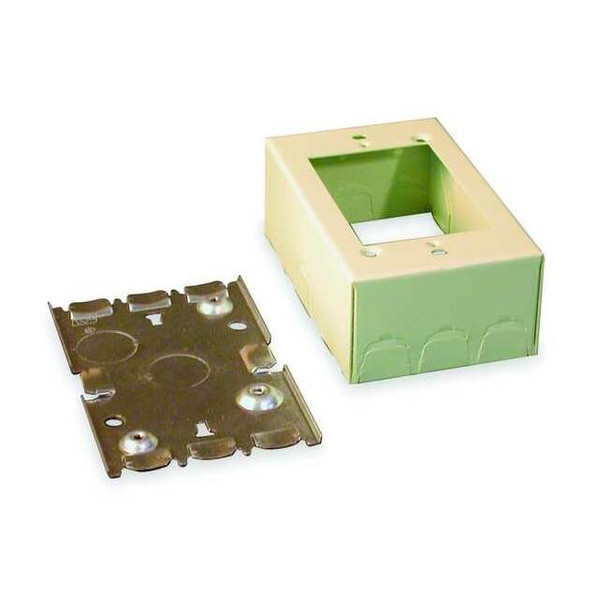 Legrand Device Box, Gang Box Type, 1 Gang, Steel V5747