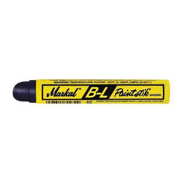 Markal Paint Crayon, Large Tip, Blue Color Family, 12 PK 80725