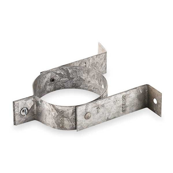 Ameri-Vent Single Wall Vent Pipe Hanger,4 In 4VPH Ameri-Vent Single Wall Vent Pipe Hanger,4 In 4VPH