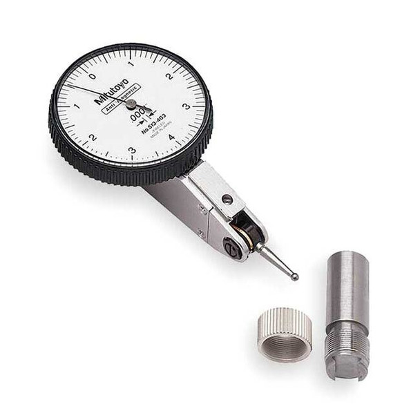 Mitutoyo Dial Test Indicator,Hori,0 to 0.008 In 513-403-10E