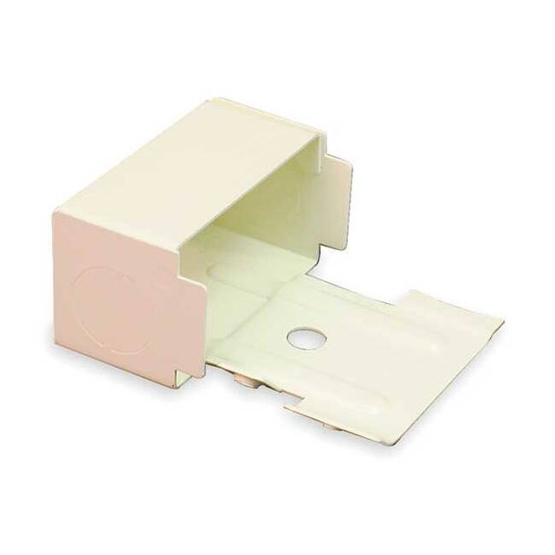 Tee Raceway, 3000 Series, 1 Channel, 2-3/4 in W, 1-1/2 in H, 3-1/2 in L, Ivory