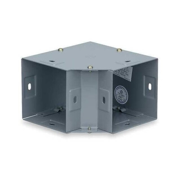 Wireway 90 Degree Elbow, 1 Type, NEMA 1 Rating, Steel, Powder Coated