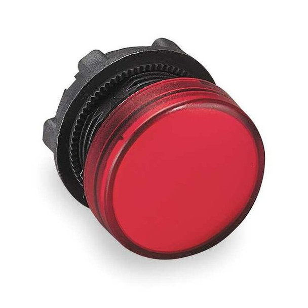 Schneider Electric Pilot Light Head,Red,LED ZB5AV043