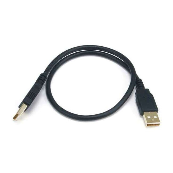 Monoprice USB 2.0 Cable,1-1/2 ft.L,Black 5441