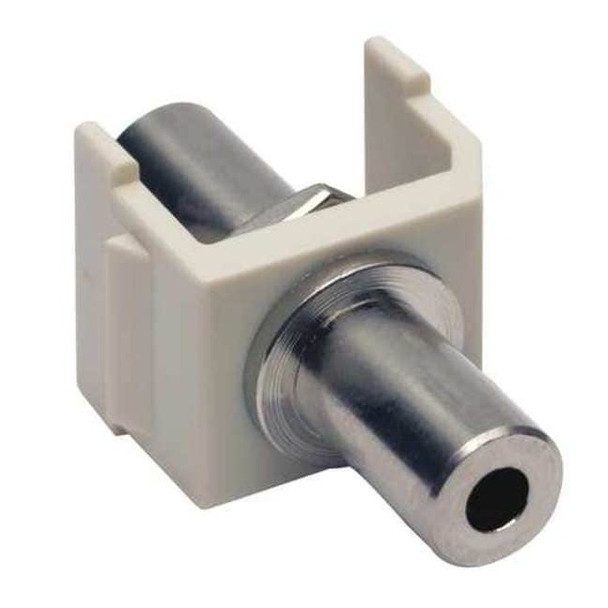 Hubbell Premise Wiring Snap Fit Keystone Stereo Jack,F/F SF35FFOW