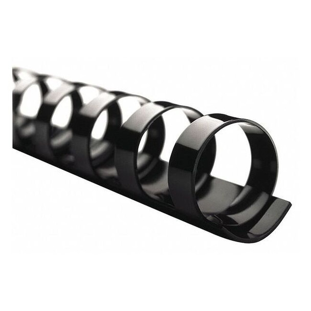 Gbc Binding Spine,Black,Plastic,PK100 4000044