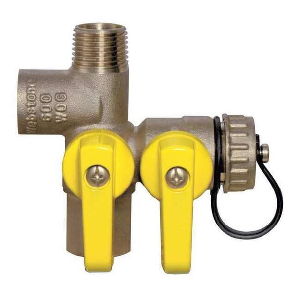 Webstone Expansion Tank Valve, 1/2", Brass 41672