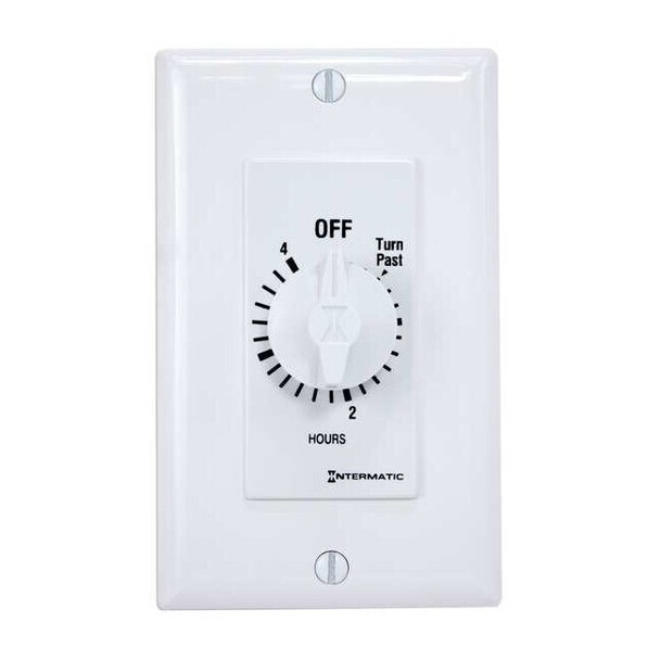 Intermatic Spring-Wound Timer, White, 277V AC FD4HW