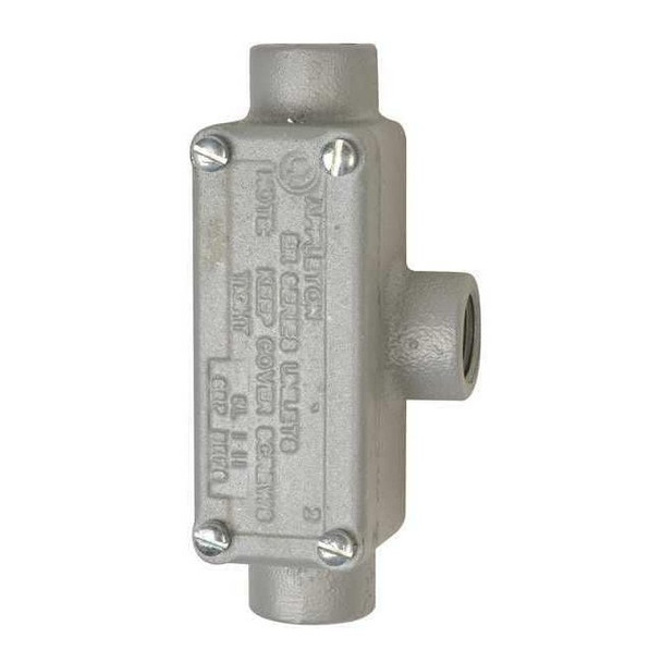 Appleton Electric Conduit Outlet Body,Iron,Trd Sz 1/2in ERT50