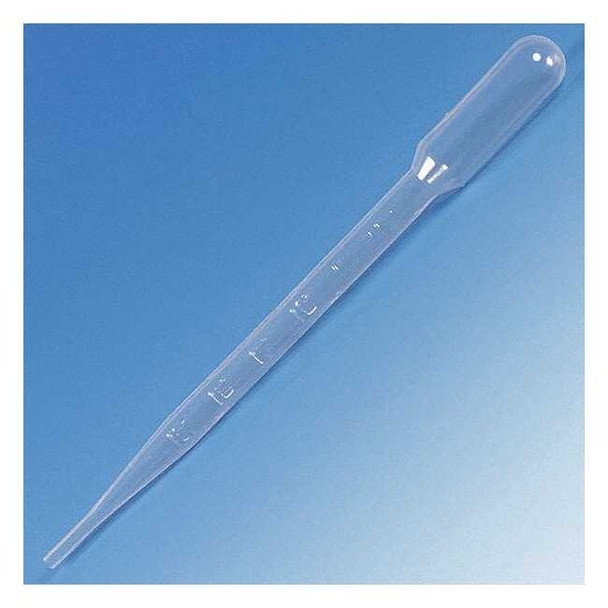 Globe Scientific Transfer Pipette,7mL,155mm L,PK500 135030-500
