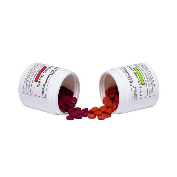 Bright Dyes Dye Tracer Tablet,Red,PK200 101100