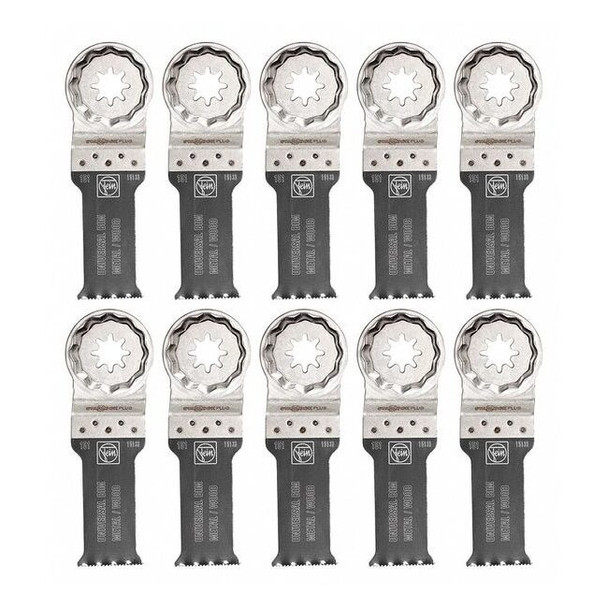 Fein Saw Blades,Bi-Metal,1-1/8 in. Size,PK10 63502151290