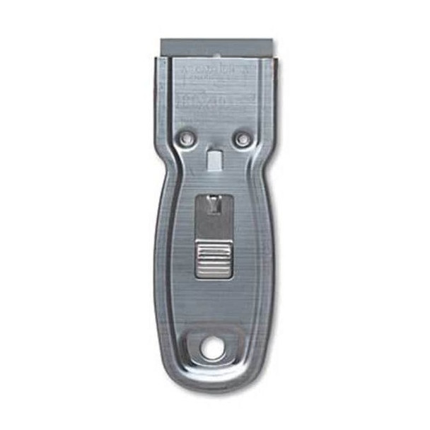 Hyde Glass Scraper, Flexible, 1-1/2", Steel 13000