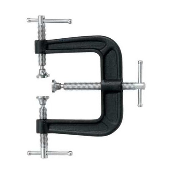 Bessey Edge C-Clamp,2-1/2",Iron,Lt Duty,300 lb. B-EC3