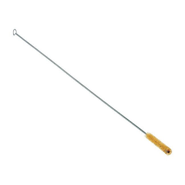 Burette Brush, 16-3/4 in L Handle, 3 1/4 in L Brush, Natural, 30 in L Overall