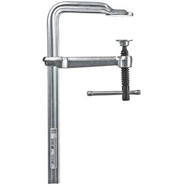 6 in Bar Clamp, Tempered Drop-Forged Steel Handle and 3 1/8 in Throat Depth