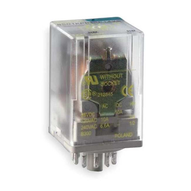 Socket, General Purpose Relay, Octal, 10 A, 11 Pins, Pin